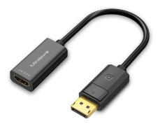 DP till HDMI 4Kx2K Adapterkabel - Högupplöst DisplayPort till HDMI-omvandlare för kristallklar bild och ljud 5 m 5 m