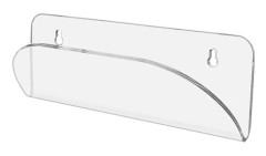 Skateboard-displayställ, transparent akryl skateboard väggmonterat fäste