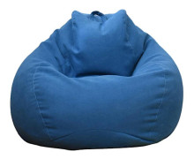 Ny design extra stora sittpuffstolar sofföverdrag inomhus lazy lounger för vuxna barn hotsale! Blå