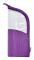 Dam Handhållen Halvrund Transparent Sminkväska Sminkborste Organizer Väska purple