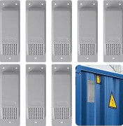 8 st Fraktcontainer Ventil för Container, Reducerar Värme och Luftfuktighet i Fraktcontainrar, Lateral Flödesventilation