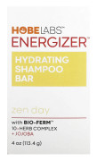 Hobe Labs, Energizer, Moisturizing Shampoo Bar, Zen Day, 4 oz (113.4 g)