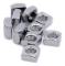 M8 (8mm) Fyrkantmutter (Fasad) – Rostfritt Stål (A2) (20-pack)