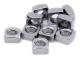 M8 (8mm) Fyrkantmutter (Fasad) – Rostfritt Stål (A2) (20-pack)