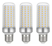 E27 LED Majskolvslampa 20W, 2200LM Varmvit 3000K, Ej Dimbar, 3-pack, Kompatibel med Philips