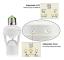 E27 Lamphållaradapter med PIR-rörelsesensor AC100-240V LED-glödlampa Sockelomvandlare Människokropp Pre-