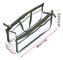 Transparent PVC Handväska Organizer med 8 Fack, Rese- och Sminkväska för Flickor och Kvinnor