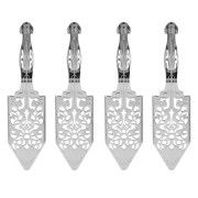 4 st Absint Skedar, Rostfritt Stål Absint Cocktail Sked Set Gothic Absint
