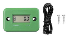 Timräknare med batteritimer LCD Digital Display RPM Bil Motorcykel Vattenskoter Båt Mätare Räknare Varvräknare Motorverktyg