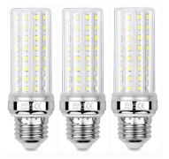 3 st 20w LED-majslampor, 150w motsvarande glödlampa, 2300lm, 4000k neutralvit, E27 Edison skruvlampor