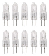 10 st G4 Halogenlampor 10W Varmvit
