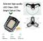 40W LED Garagelampa, Justerbar E27 Taklampa med 3 Paneler, 3000LM Kallvitt, Kompatibel med Philips