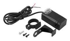 12-24V Universell Motorcykel Mobilladdare med Strömbrytare Dubbel USB QC3.0 Snabbladdning