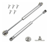 2-pack 60N/6kg hydrauliska gasfjädrar för köksskåp, mjukstängande gångjärn, kompatibla med DEBUNS-möbler