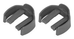 2 st C-Clip Snabbkopplingar, Ersättnings C-Clip för Högtryckstvättspistol för Karcher K2 K3 K7 Bil Högtryckstvättspistol (Grå)