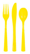 Plastbestick Gul - 18-pack