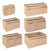 2x Väskinsatser - Beige Beige