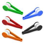 Portable Glasses Cleaner Kit 5 Pcs Mini Microfiber Cloth Cleaning Brush Eyeglass Cleaner Eyeglass Wipes