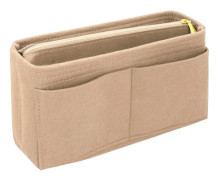 2x Bag Inserts, Beige - Small Beige Beige Small