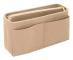 Två väskinsatser, beige - liten beige Beige Small Beige Small