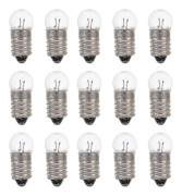/HH/50 st Små Glödlampor Elektrisk Experimentlampa Ficklampslampa 1.5V