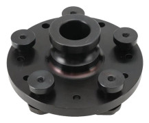 Hjulbalanseringsadapterplatta, passar 4-10 bultmönster, justerbara armar, 40 mm axel
