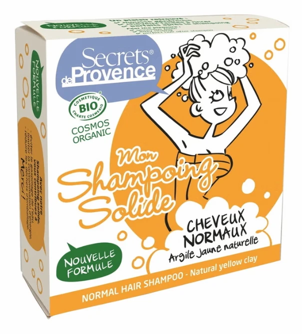 Secrets de provence Fast schampo för normalt hår, 85 g