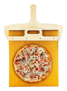 Glidande Pizzaspade, Pizzaspaden som överför Pizza Perfekt Non-stick, Pala Pizza Scorrevole, 60x30cm, Mycket praktisk