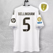 2025-2026 Säsong Club World Cup Tröja Real Madrid Club Nr 5 BELLINGHAM Fan Tröja L