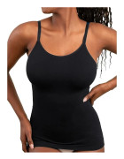 Damtoppar - Scoop Neck Cami - Tank Top för kvinnor