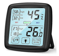 Hygrometer Inomhus Termometer Digital Rumstermometer Med Hög Noggrannhet