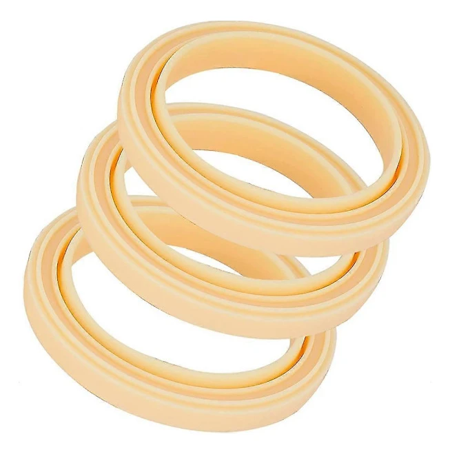 54mm Silikonring, 3-pack Brygghuvudspackning Kompatibel med Espressomaskin 878/870/860/840/810/500/450/ Sage 5 Fotofärg