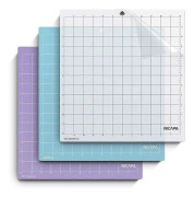Ersättningsskärmatta för Cameo 4/3/2/1 (30,5 x 30,5 cm 3-pack - Standardgrepp, Lätt grepp, Starkt grepp) Skär