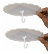 2-pack Mosquito Net Hooks, Ceiling Hooks, Bed Canopy Hooks, Easy to Install and Use