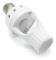 E27 Glödlampssockel - PIR Rörelsedetektor - Kompatibel LED-lampa - Automatisk På - 3 Inställningar - Vit