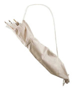 Medieval Retro Canvas Quiver with Laces, Hand-Woven Strap-Style Quiver, Portable Lightweight Bag for Bow and Arrows