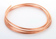 2M Copper Wire Soft Copper Tube for Refrigeration System Pipe OD 3mm x-FF-