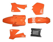 Kåpa Karossdelar Kit Orange Kompatibel 50 SX 50CC 50SX Mini Dirt Pit Kids Kompatibel KTM50 Senior Junior J