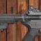 St. Metallväggfästen för vapen, hagelgevärshållare, pistolförvaring, displayställ för gevär, pilbåge (svart)
