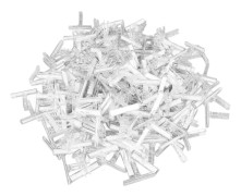 PA66 35mm Märkningsklämma för DIN-skena Transparent Märkningshållare för Kopplingsplint, DUBUNS