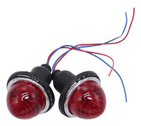 PCS Bakre Stopp/Bakljus Lampa L594 LPB630 Indikeringslampor Liknande Lucas L594 Röd