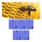 5 Reusable Queen Bee Isolators, Portable Beekeeping Introduction Cage, Blue - Compatible with Beekeeping Tools