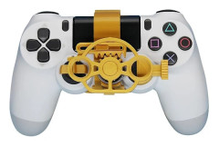 Gaming Racing Wheel Mini Ratt Spelkontroll För Sony Playstation Ps4 3D-Printade Tillbehör