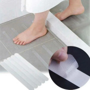 12 pcs Anti-slip Mats for Bathroom Floor Shower Floor - Self-adhesive Anti-slip [GKS] transparent transparent