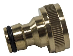 Richmann Brass nipple with internal thread 1"