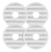 4-pack moppdynor för Spin and Clean mopprefill, tvättbara och återanvändbara mikrofibermopphuvudrefiller kompatibla med Spin mopphuvudbyte -DQ