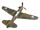 RC-flygplan, 400 mm vingbredd, 12-15 minuters flygtid,BNF 3 Batterier