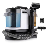 Textil- och mattvätt - Handhållen klädseltvätt - 500 W - 12 kPa Sugkraft - Spray & Sug - För soffa, golvmattor, gardiner - Vit
