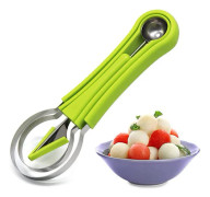 Stapelbar Design Melonskopa Set, Mångsidig Användning, Praktisk Design, För En Organiserad Och Mångsidig Köksupplevelse