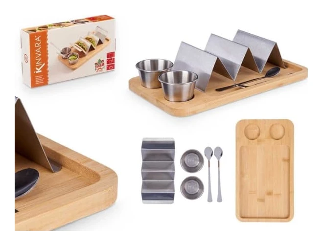 Kinvara MEX tacotallrik, 6 st